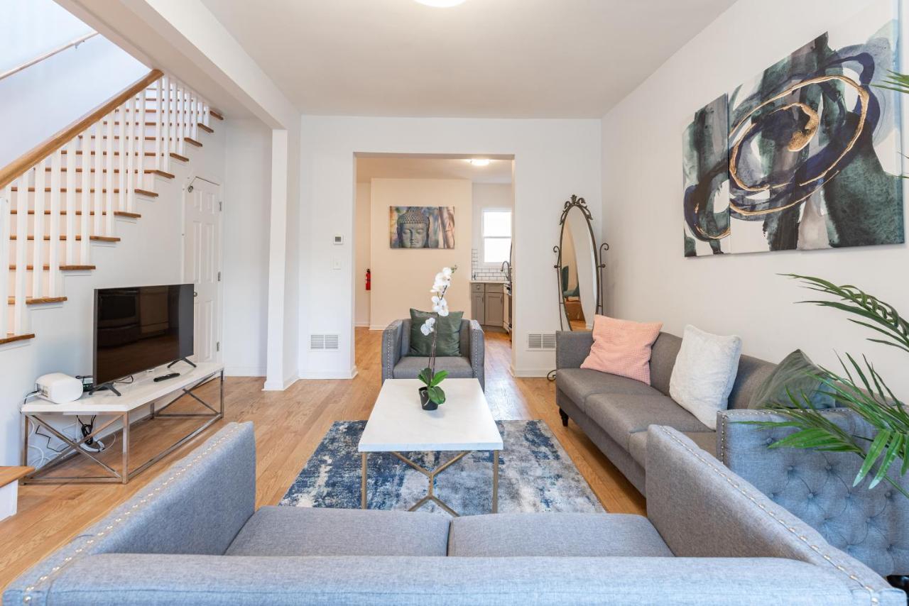 Tranquil Town House With Parking And Laundry - Just 25 Minutes To Time Square! Vila Jersey City Exterior foto